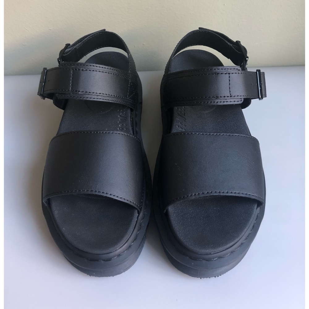 Dr. Martens Voss Leather Platform Sandals Size: US Womens 8 - Picture 3 of 15
